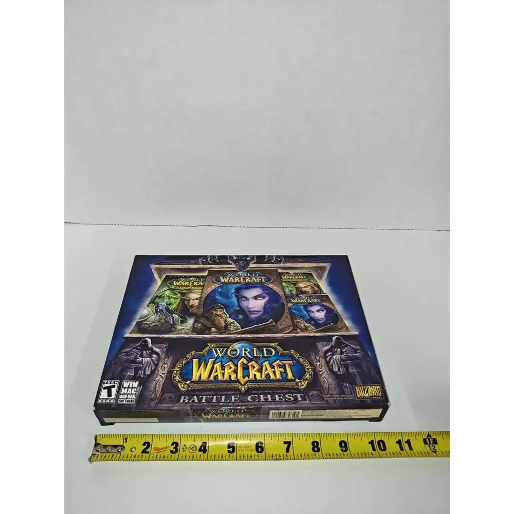 World Of Warcraft Battle Chest Blizzard PC Gaming Computer Game & Expansion Set